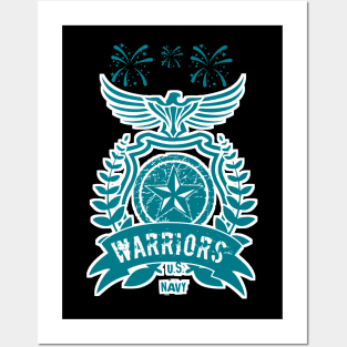 US warriors Posters and Art